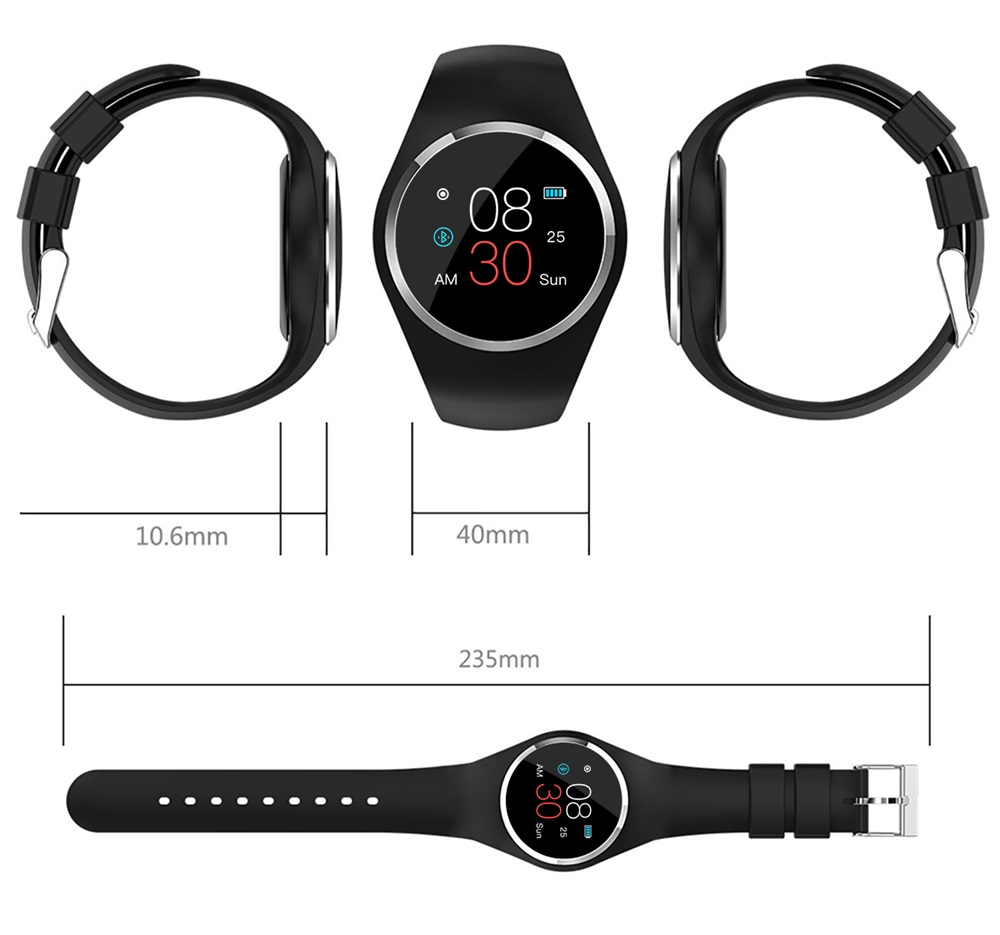 buy newwear q1 bluetooth 4.0 smartwatch