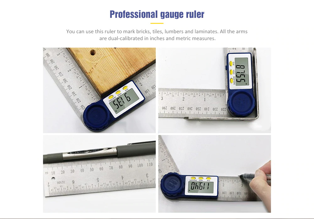 mini electronic level angle gauge