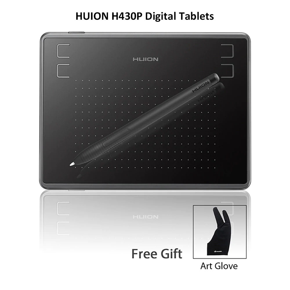 huion h430p digital tablet
