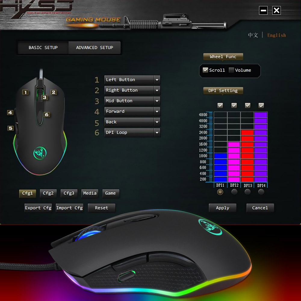 cheap hxsj s500 gaming mouse