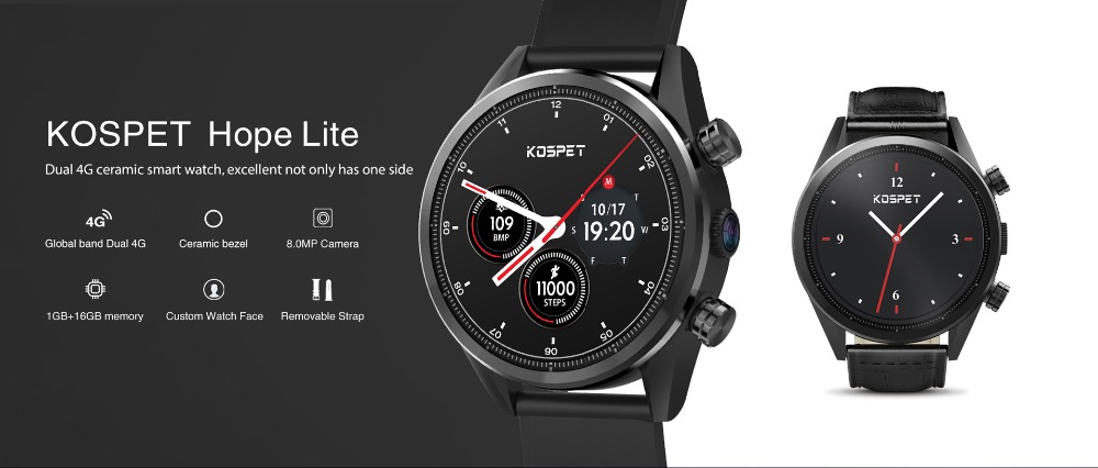 kospet hope lite 4g smartwatch