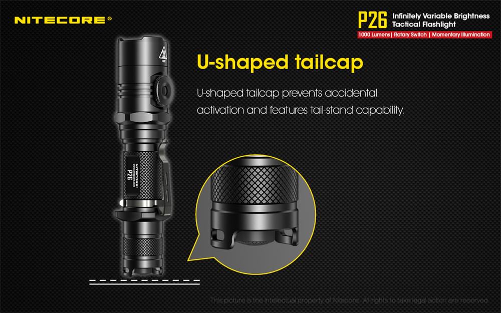 nitecore p26 led torch