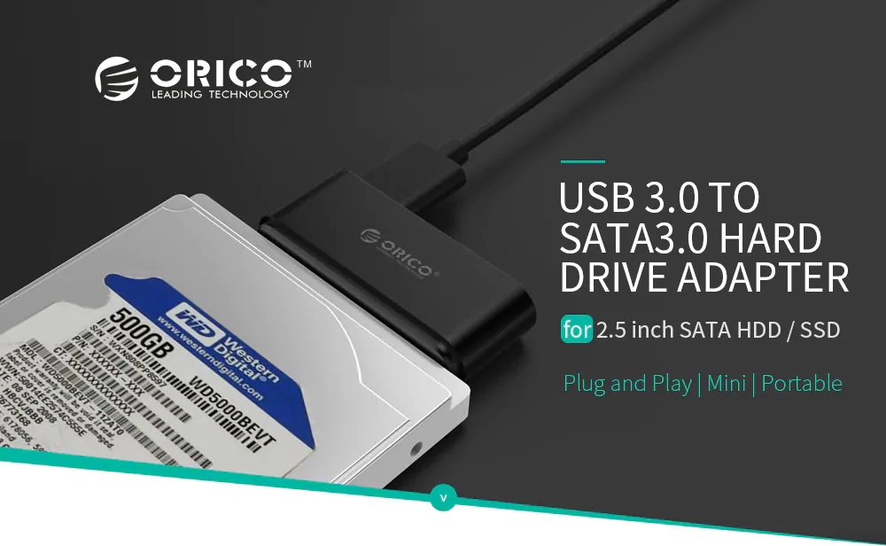 orico 20uts-bk hard drive adapter