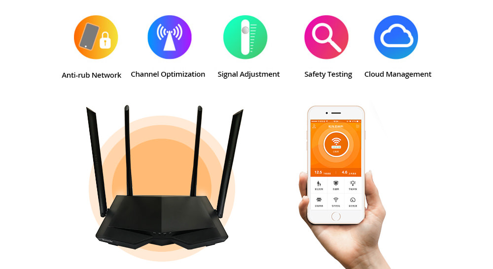 tenda ac6 wireless router