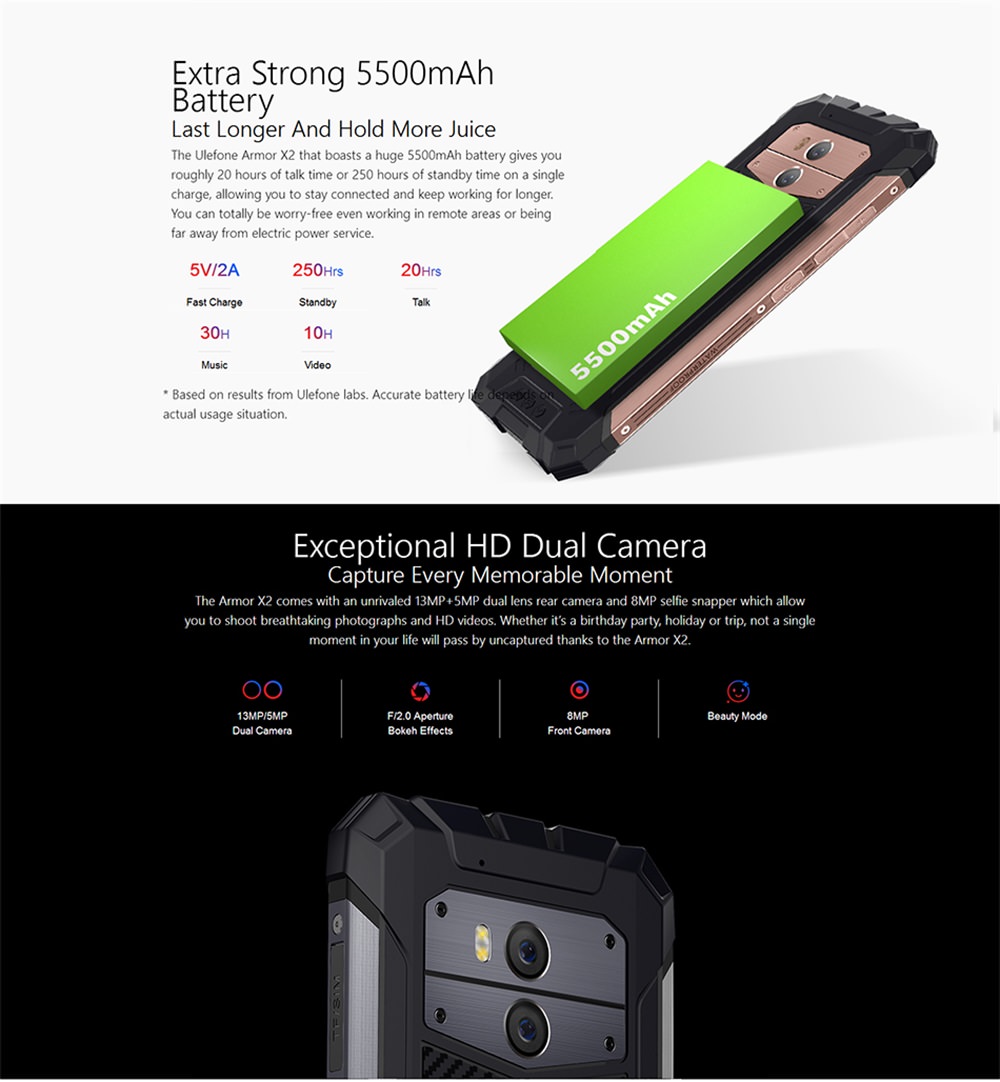 ulefone armor x2 smartphone