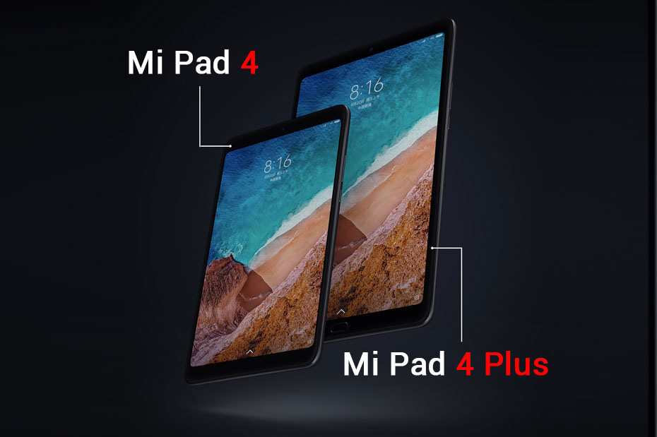 xiaomi mi pad 4 plus 4g lte tablet