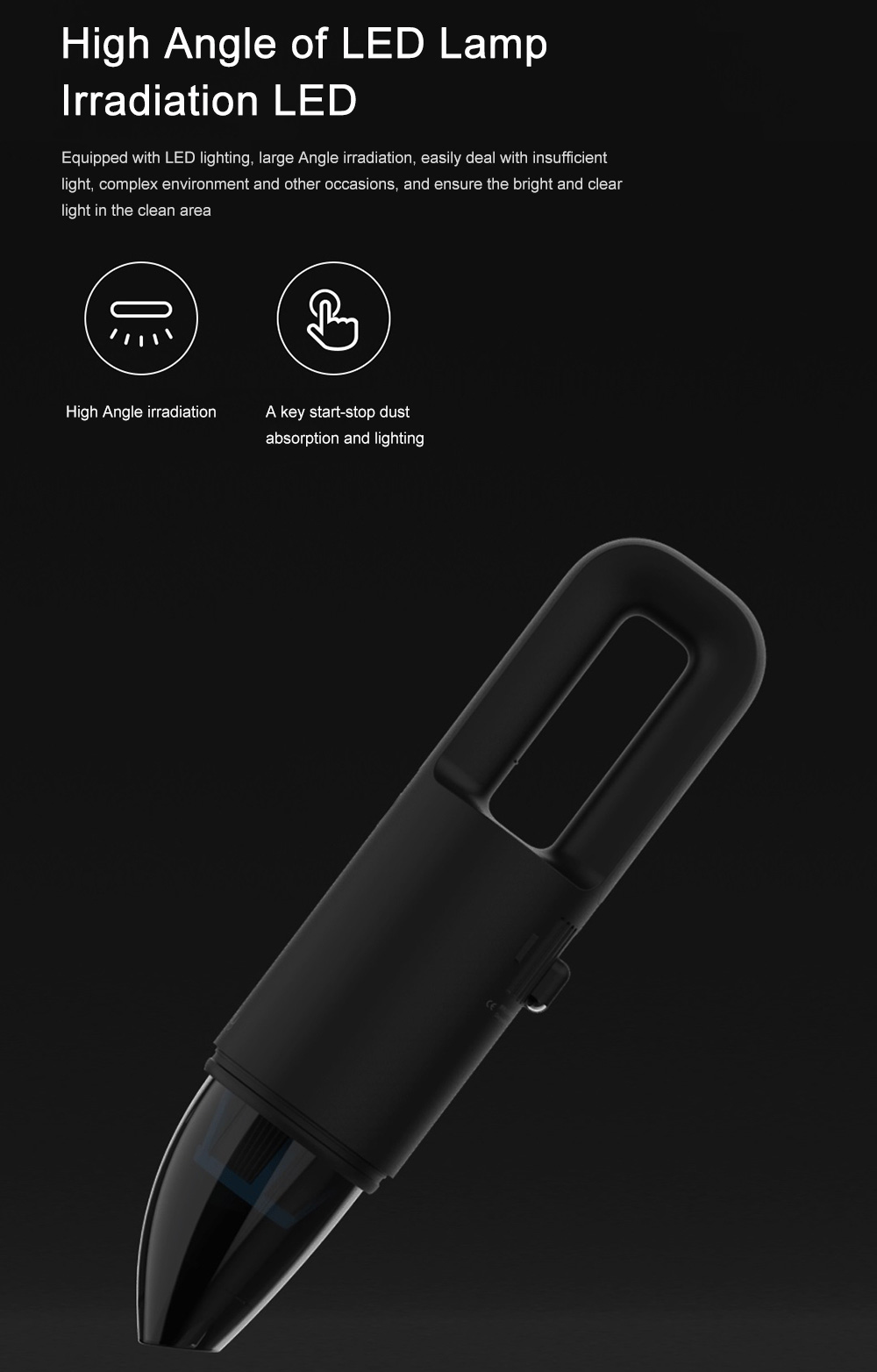 xiaomi cleanfly fvq car portable vacuum cleaner