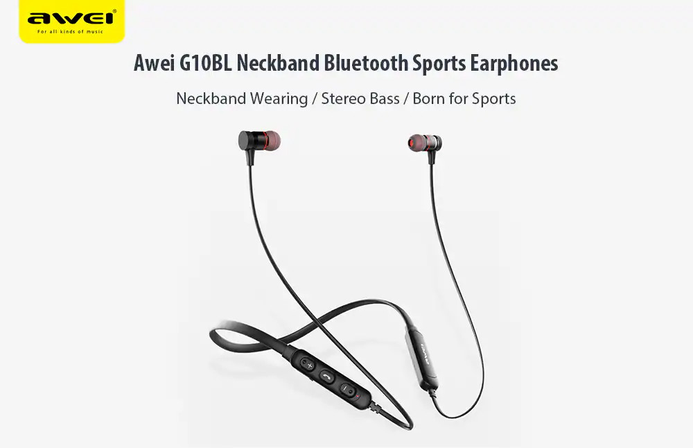 awei g10bl bluetooth earphones