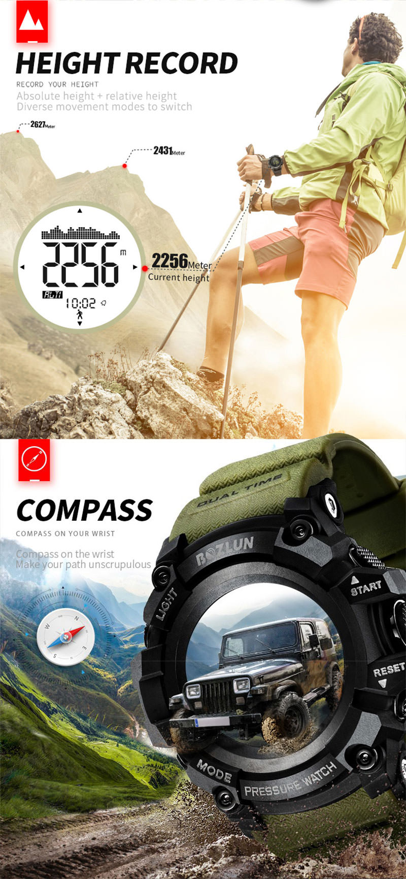 cheap bozlun mg02 outdoor smartwatch