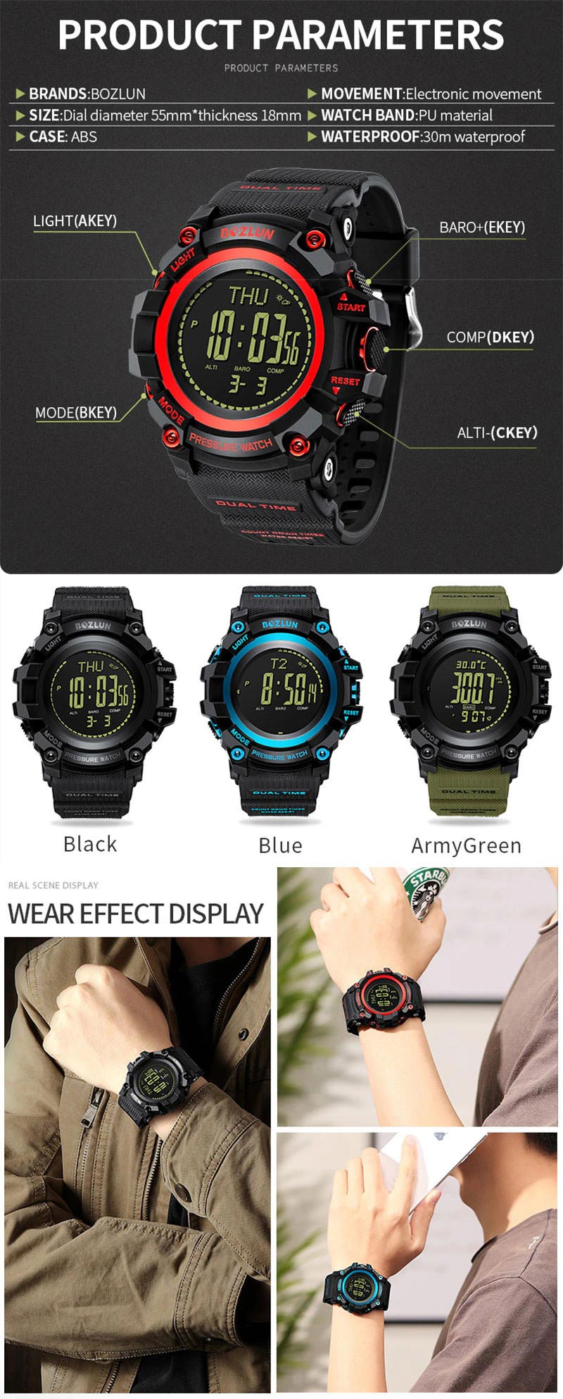 bozlun mg02 sports smartwatch