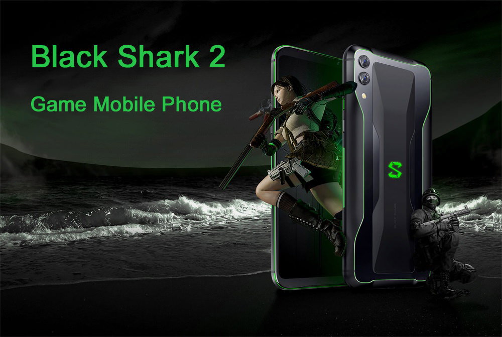 black shark 2 4g smartphone 8gb/256gb