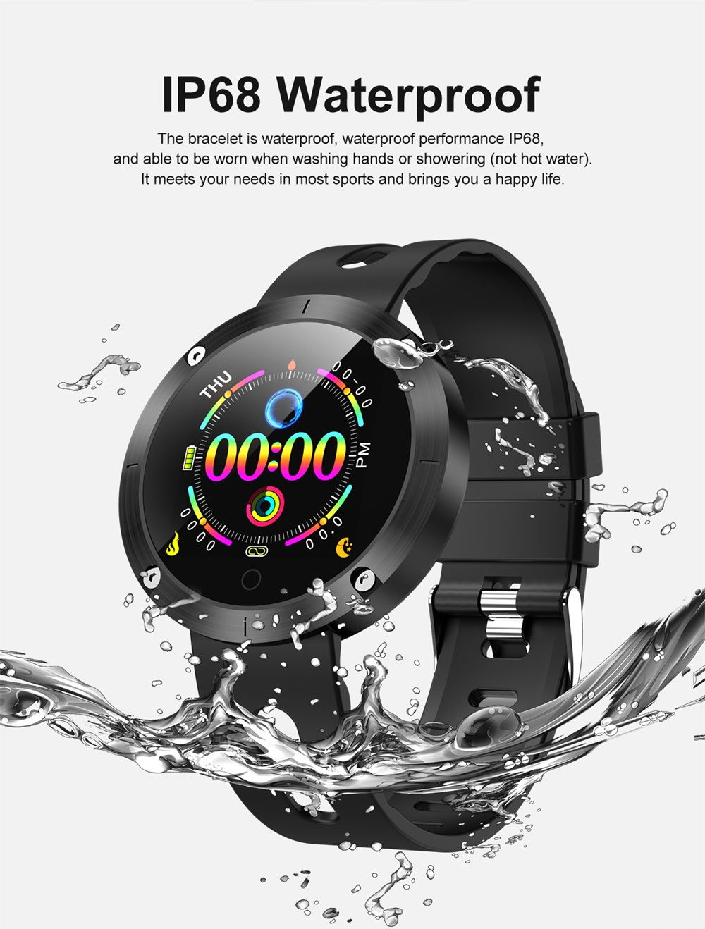 new dm58 plus bluetooth smartwatch