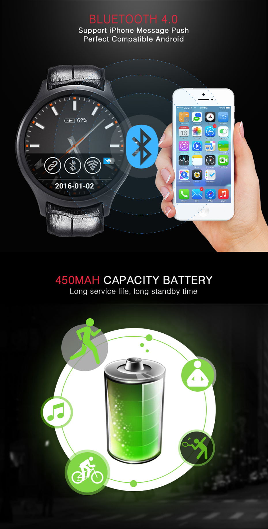 new finow x1 3g smartwatch
