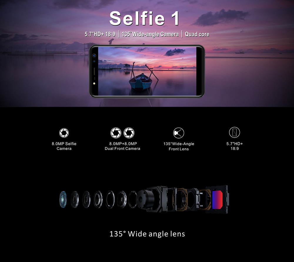 geecoo selfie 1 4g smartphone