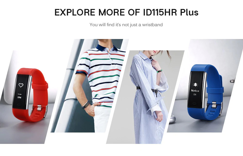 new id115hr plus fitness tracker