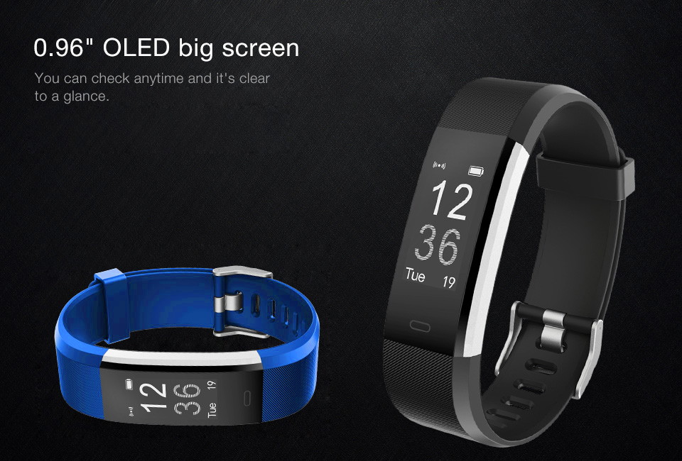 new id115hr plus smart bracelet