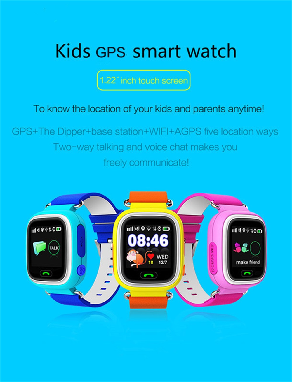 q90 kids gps smartwatch
