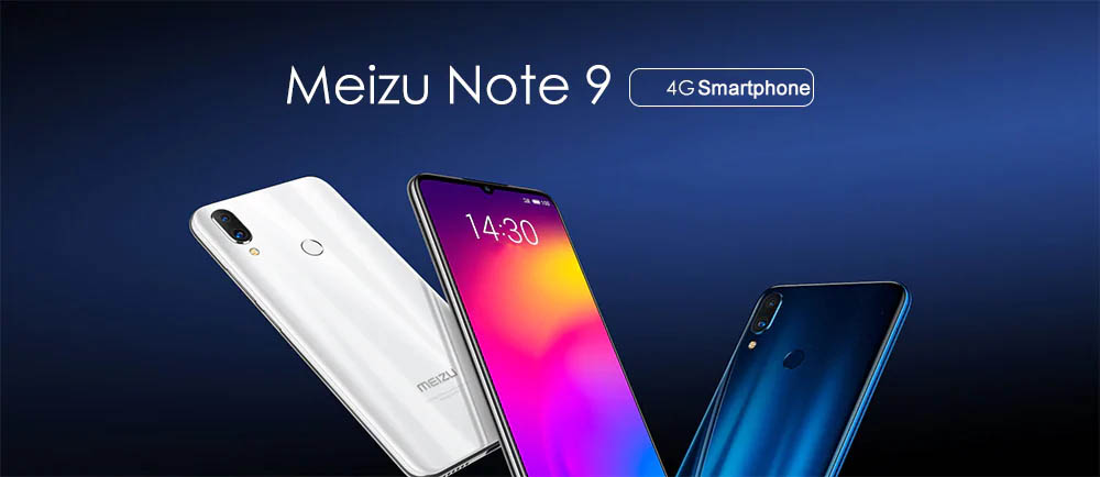 meizu note 9 4g smartphone 4gb/128gb