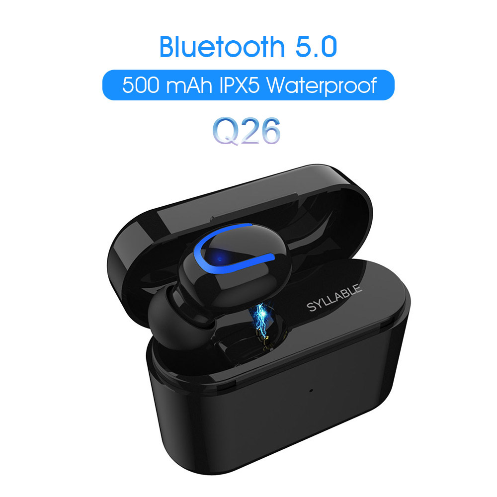 syllable q26 wireless stereo earphone