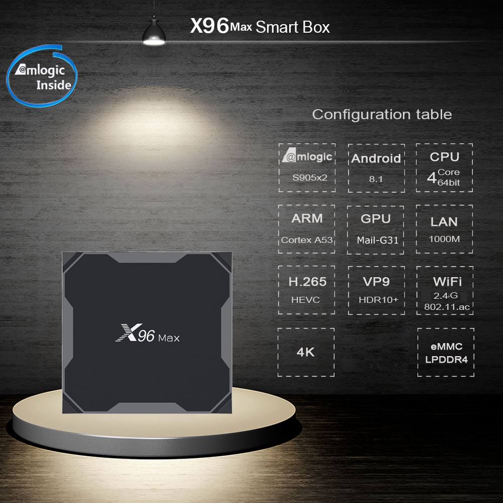 buy x96 max tv box