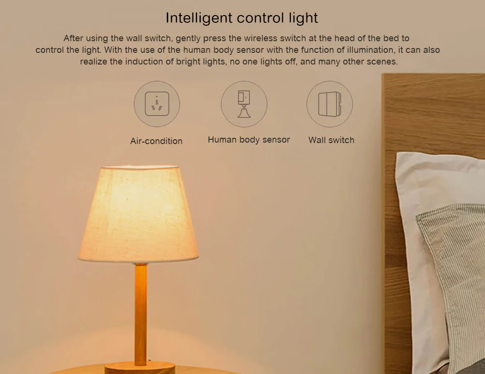 xiaomi aqara smart bedroom set for sale