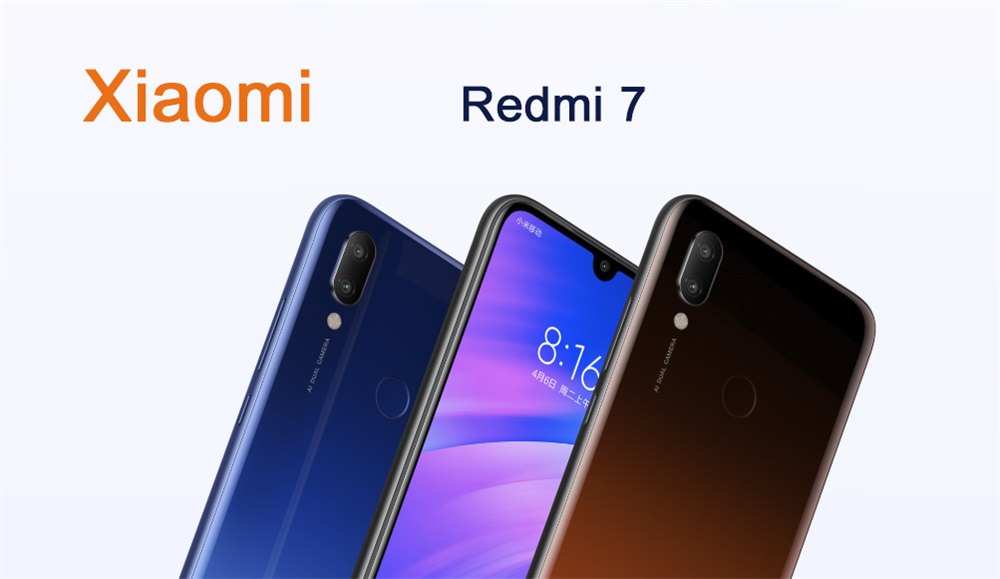 xiaomi redmi 7 4g smartphone 3gb/64gb