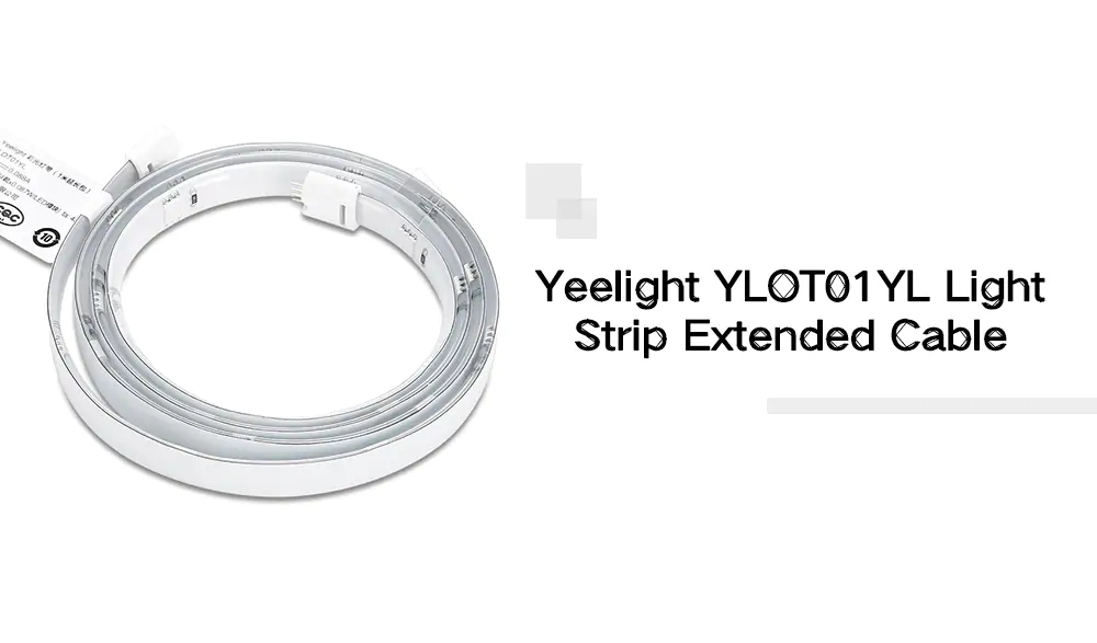 yeelight ylot01yl light strip extended cable