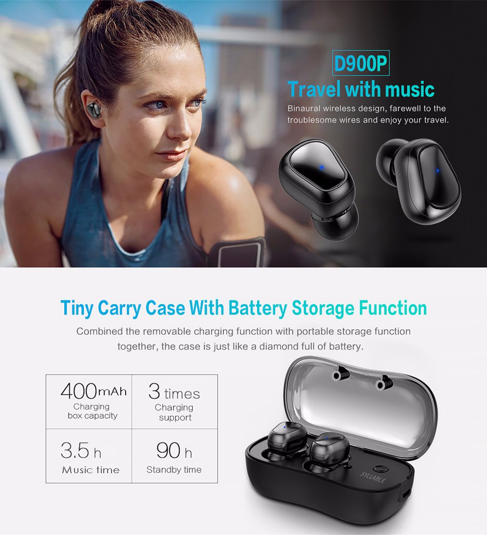 Syllable 2025 earbuds d900p