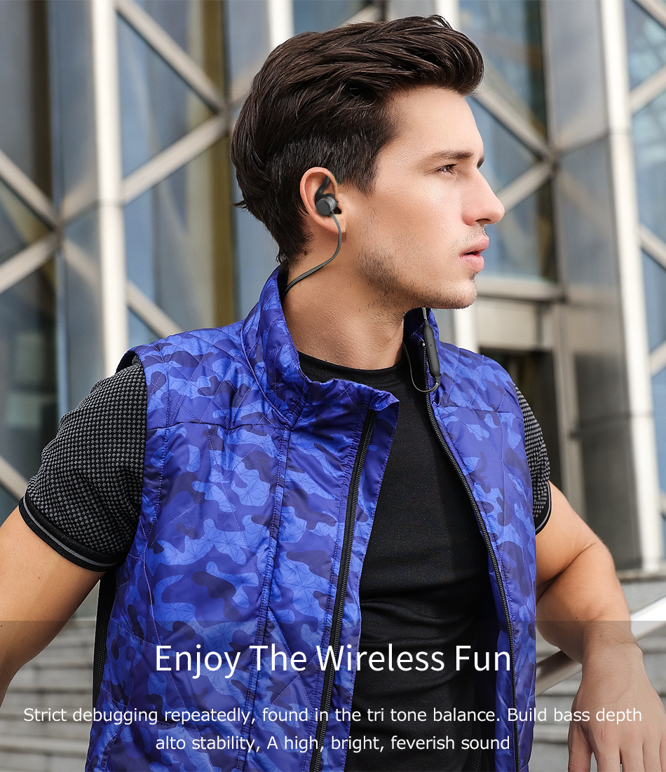 AWEI AK3 Wireless Bluetooth Headset IPX4 Waterproof Speaker 