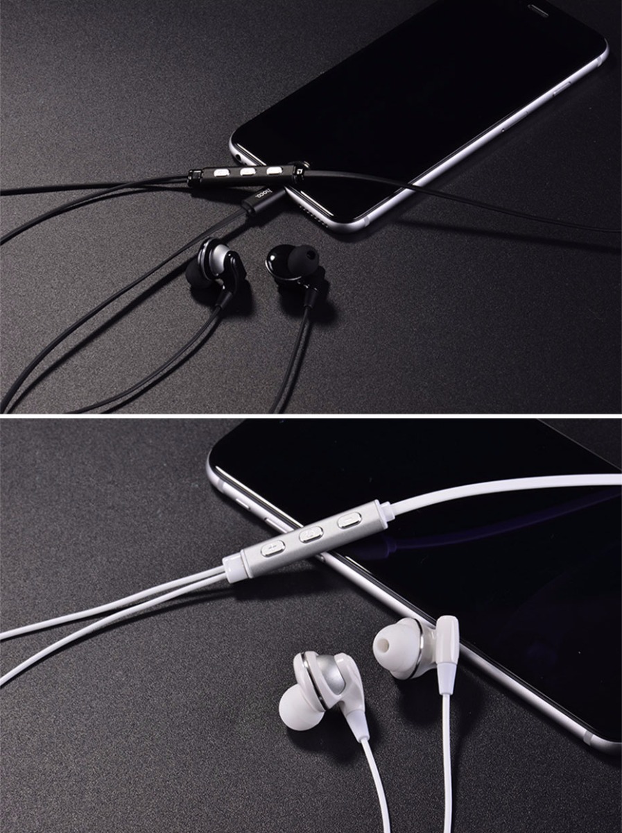 HOCO L1 Hi-Fi Wired Sports Headphones for 8pin Interface Connection