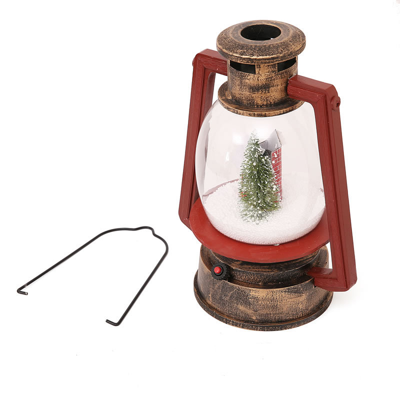 Christmas Snow Oil Lamp Jewelry Shopping Malls Hotel Supermarket Decoration Supplies