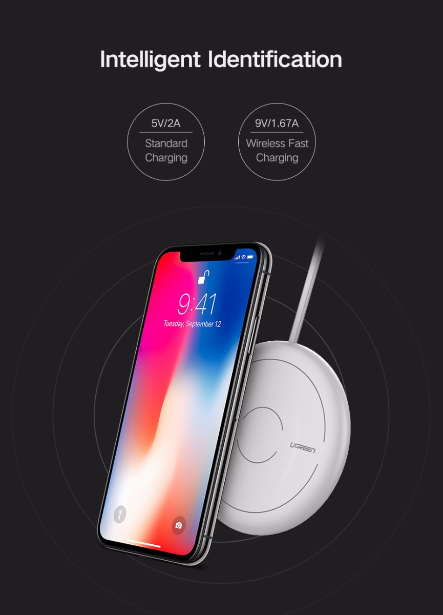 wireless quick charger for iphone 8