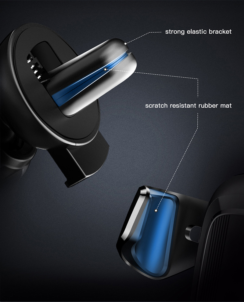 Baseus Gravity Car Air Vent Holder 360 Degree Rotation Phone Stand