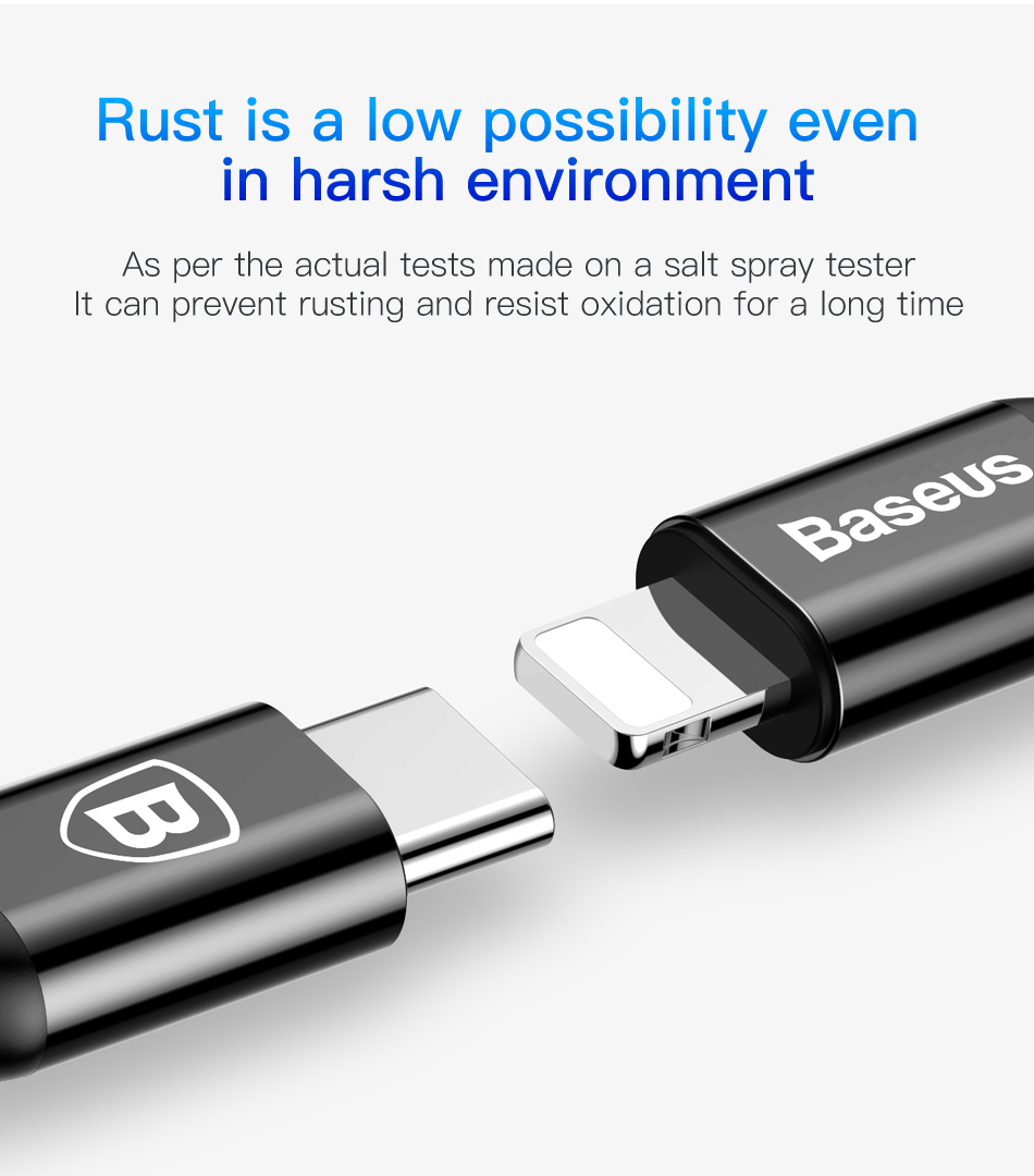 Baseus 18W PD Fast Charging Cable Type-C to 8 Pin for Apple Devices