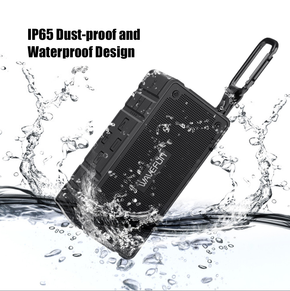 Wavefun Cuboid Mini Portable IP65 Waterproof Bluetooth Speaker