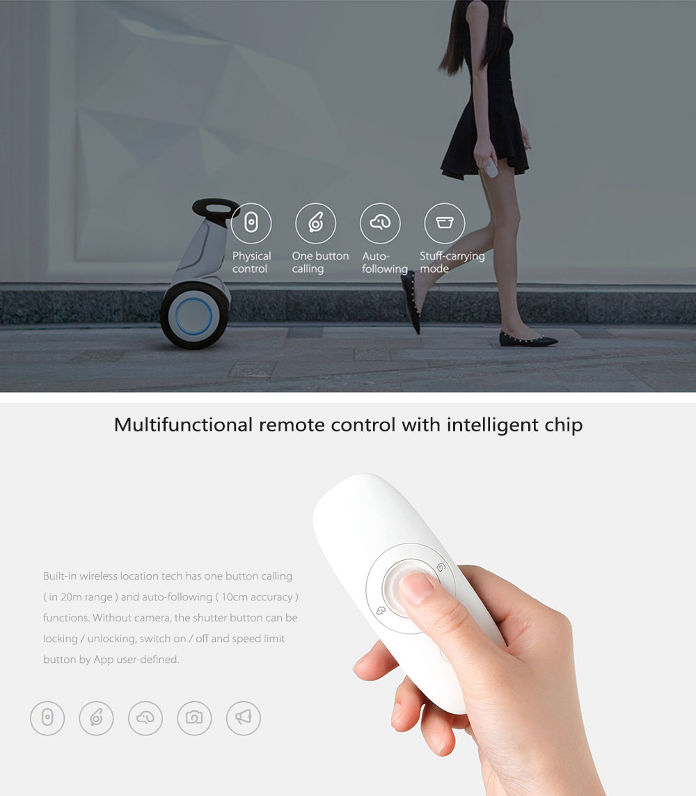 Xiaomi Ninebot Plus 11 Inch Electric Bluetooth Self Balancing Scooter
