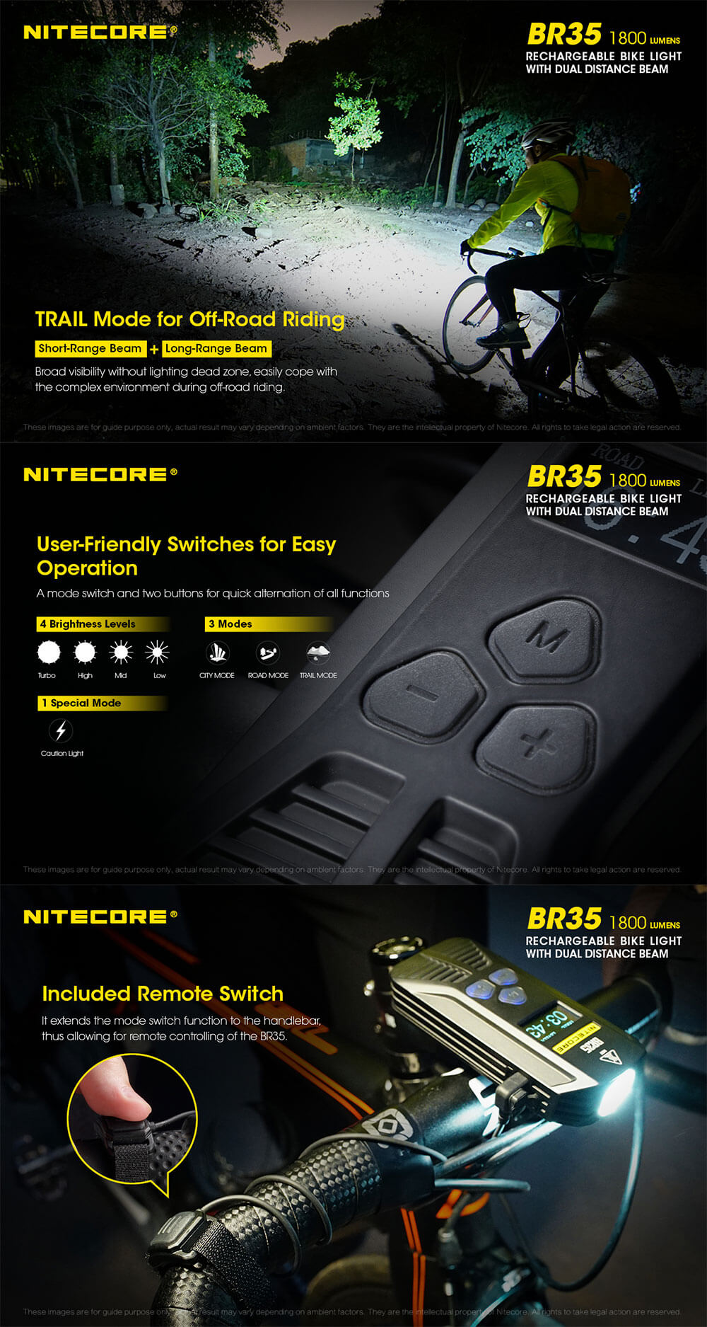 new nitecore bike light