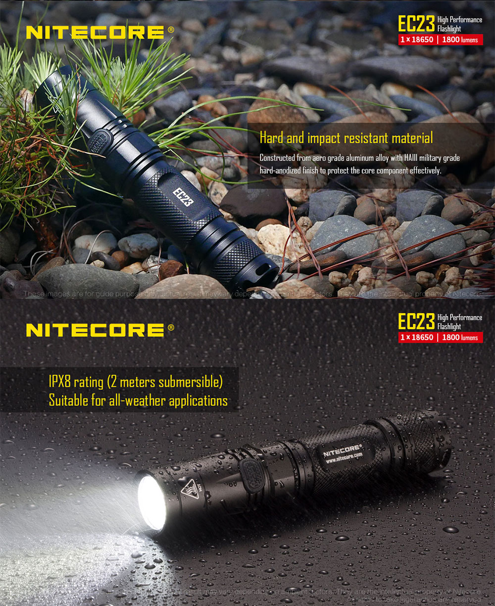 new nitecore flashlight