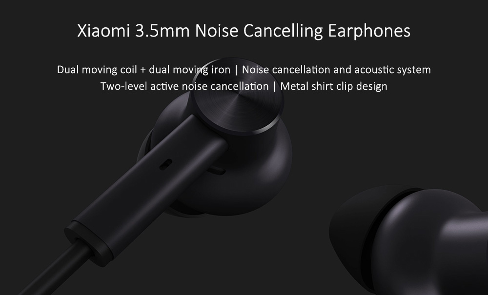 mi noise cancelling earphones