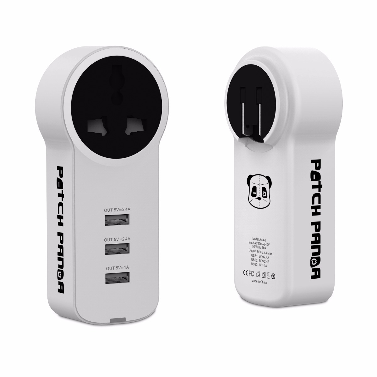 Patch Panda Ada-3 USB Wall Adapter for Mobile Phone