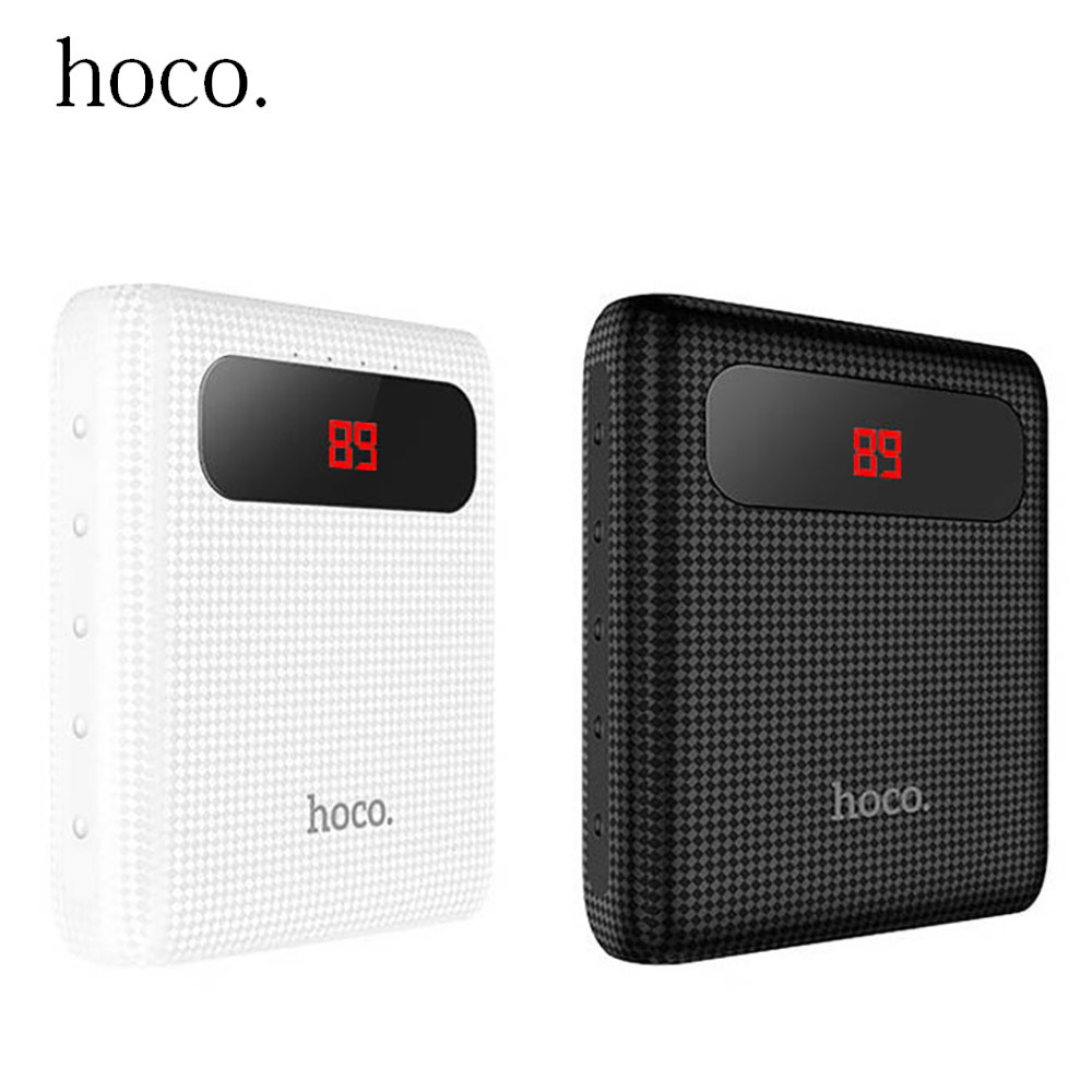 HOCO B20 10000mAh 18650 Power Bank for iPhone Xiaomi Samsung 