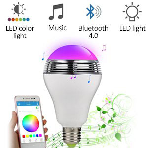 Smart Bluetooth Music Speaker LED Bulb 