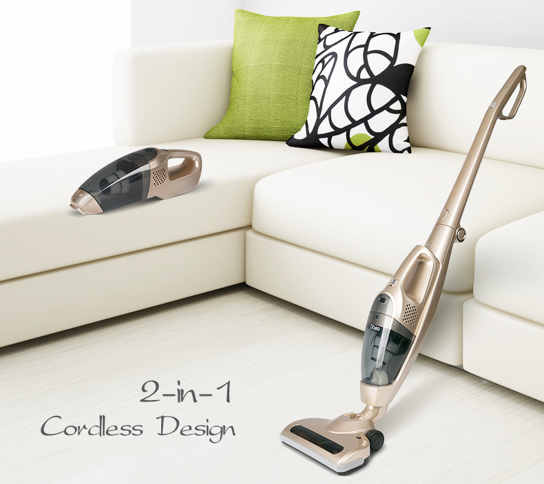Dibea LW-1 Wireless Stick Vacuum Cleaner with Narrow Nozzle Charging Base