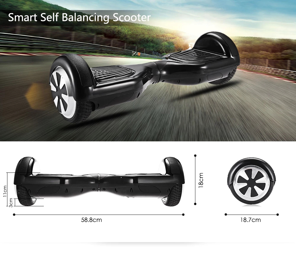 Smartmey N1 6.5 inch Dual Wheels Smart Self Balancing Scooter