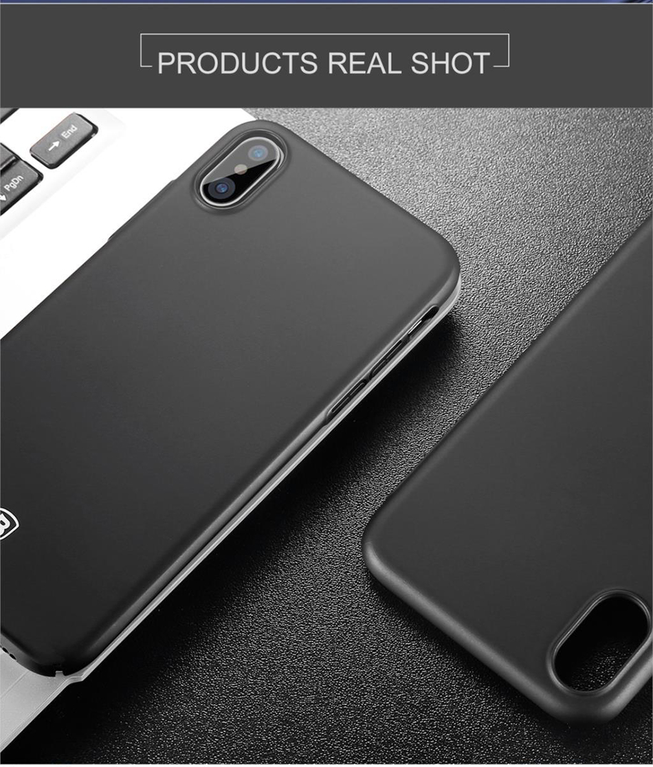 Baseus WIAPIPHX-ZB Thin Case for iPhone X