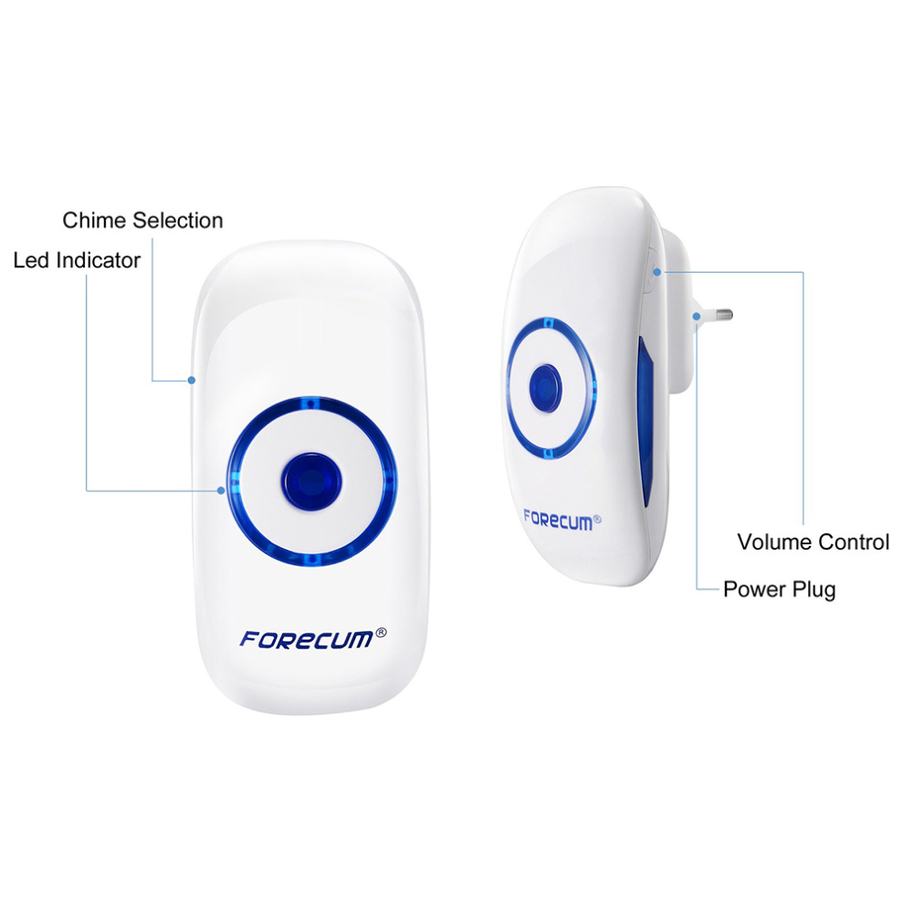 Forecum8 Smart Home Wireless Digital Doorbell 