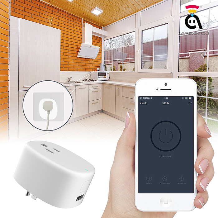 allows you to save energy and bills without wasteful power supply, monitoring the use and consumption of appliances when you need it.