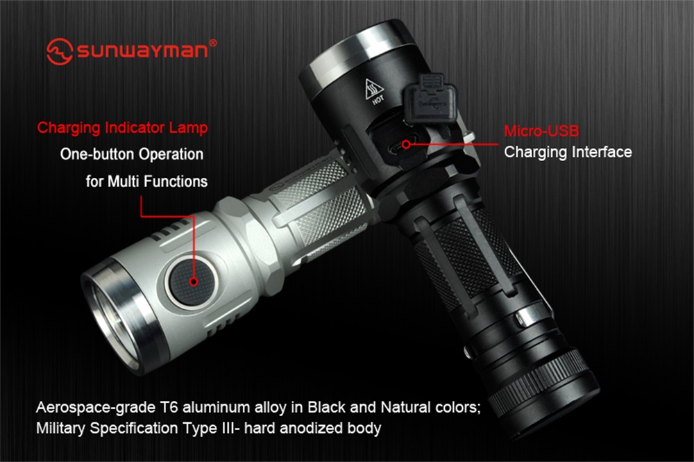 sunwayman c23c flashlight