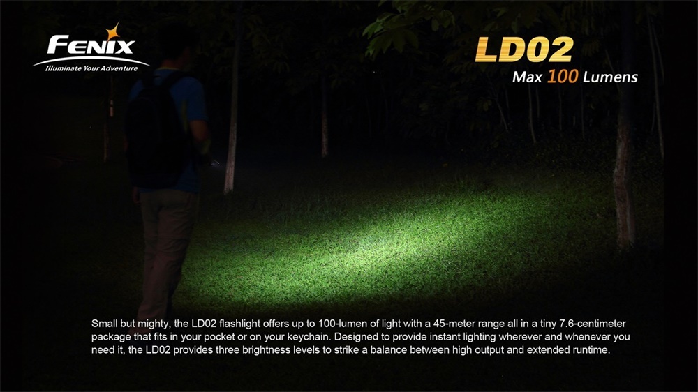 fenix ld02 flashlight