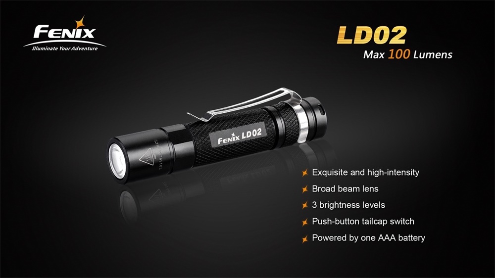 fenix ld02 mini flashlight